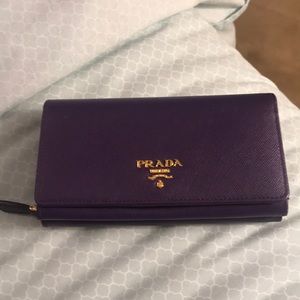 Prada flap wallett